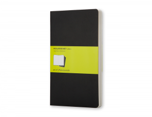 Cahier Journal Plain Large Black
