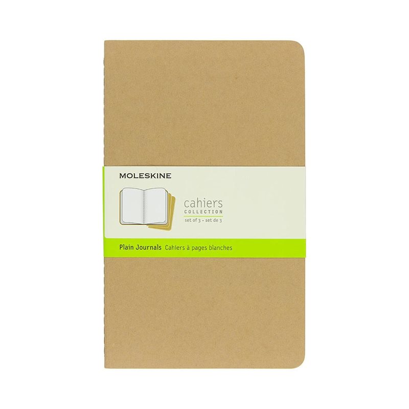 Cahier Journal Plain Large Kraft