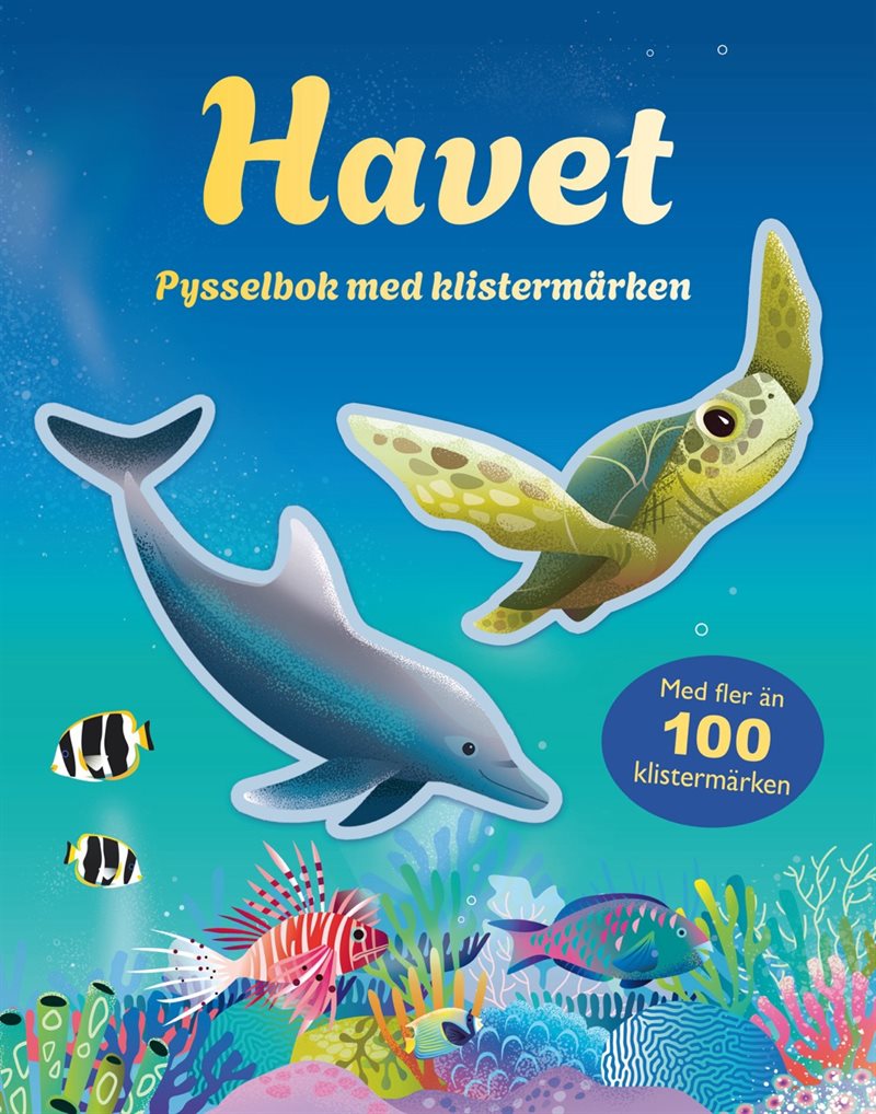 Havet : pysselbok med klistermärken