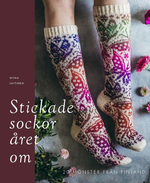 Stickade sockor året om : 20 mönster från Finland