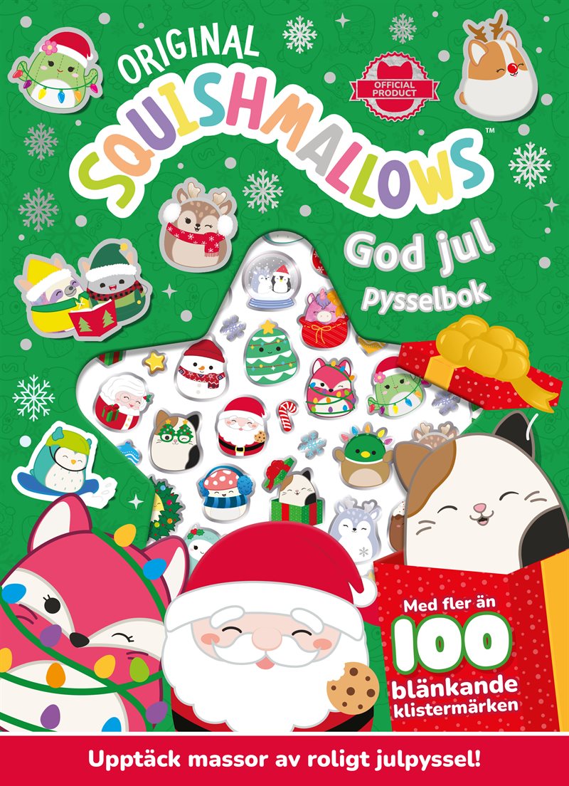 Squishmallows. God jul pysselbok