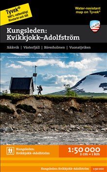 Kungsleden: Kvikkjokk - Adolfström 1:50.000