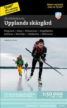 Skridskokarta Upplands skärgård 1:50 000