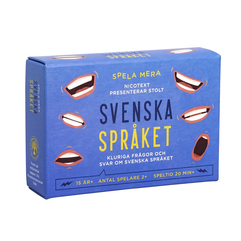 Spela mera: Svenska språket