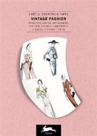  Label & Sticker Book - Vintage Fashion