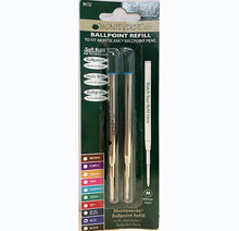 Monteverde Soft Ballpoint Refill (to fit Montblanc), Medium Point, Black