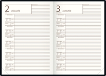 Kalender 2024 5-årsdagbok Bordeaux