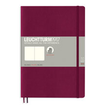 Leuchtturm1917 NOTEBOOK B6 Soft Plain Port Red