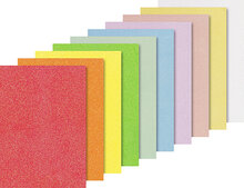 Glitterpapper sortiment "Iris"