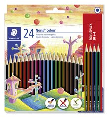 Noris Colour miljöfärgpennor, bonuspack 20+4