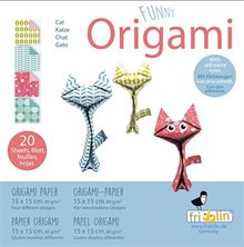 Funny Origami 15x15 cm, Katter