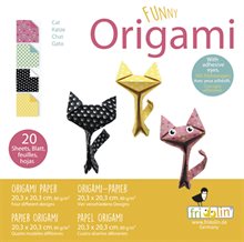 Funny Origami 20x20 cm, Katter