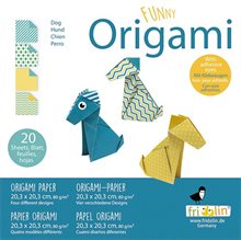 Funny Origami 20x20 cm, Hundar