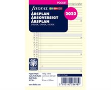Filofax Årsplan Pocket 2022, S/D/N