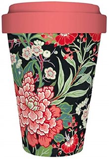 Mugg av bambu "Peony and Prunus" l.P.Butterfield