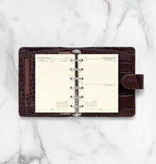 Filofax - Pocket Refill 2027 Dag/Sida
