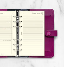Filofax - Personal Refill 2027 Vecka/Sida + Notes Svensk/Dansk