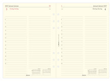 Filofax - A5 Refill 2027 Dag/Sida