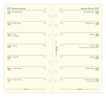 Filofax - Personal Refill 2027 Vecka/Sida