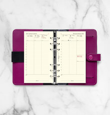 Filofax - Personal Refill 2027 Vecka/Uppslag Vertikal