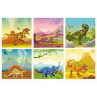 Vattenmålning dinosaurie
