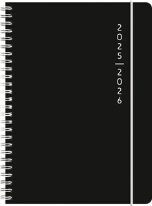 Kalender A5 Black FSC Almanacksförlaget