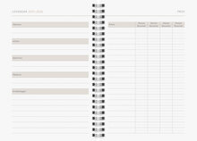 Kalender A5 Black FSC Almanacksförlaget