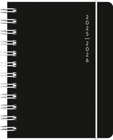 Kalender A6 Black FSC Almanacksförlaget