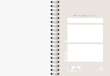 Kalender A6 Black FSC Almanacksförlaget