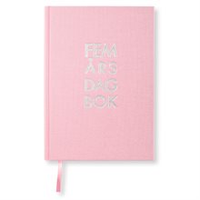 5-årsdagbok A5 Tea Rose 