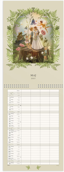 Familjekalender 2027 Sagoskog