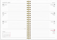 Kalender 2027 Senator A6 White