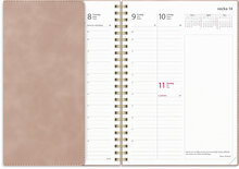 Kalender 2027 Business A5 Twist rosa