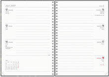 Kalender 2027 Senator A5 Textile svart
