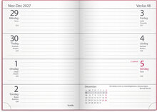Lilla Fickdagboken Vega 2027 rosa