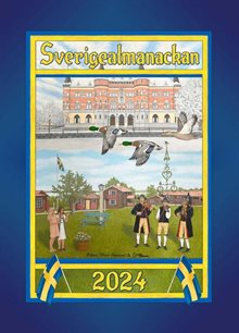 Sverigealmanackan 2024 A4 Vägg 21 x 30 cm