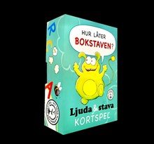 Hur låter bokstaven? : ljuda och stava - Kortspel