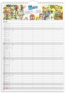 Familjekalender 23/24 Stickers