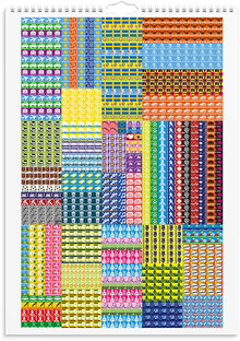 Familjekalender 23/24 Stickers