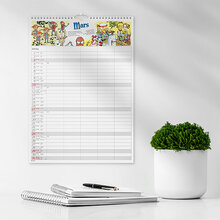 Familjekalender 23/24 Stickers