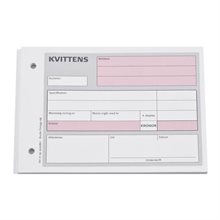 Kvittens A6L 50 blad