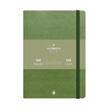 Notebook Deluxe A5 green