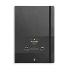Notebook Deluxe B5 black