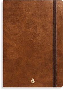Notebook Deluxe A6 brown