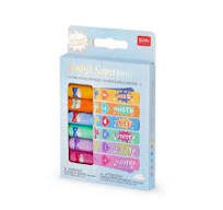 Överstrykningspenna - Teddy's superpower | Set med 6 mini-highlighters