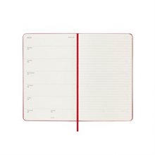 Weekly Planner 2023-2024 (18mounths) Large, Hard, Red