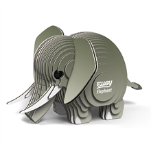 3D Carboard Model Kit - Elephant