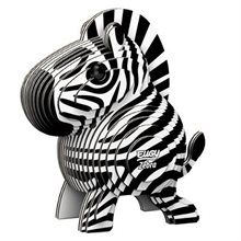 3D Carboard Model Kit - Zebra