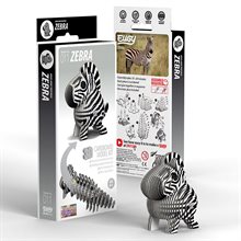 3D Carboard Model Kit - Zebra