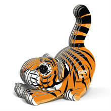 3D Carboard Model Kit - Tiger